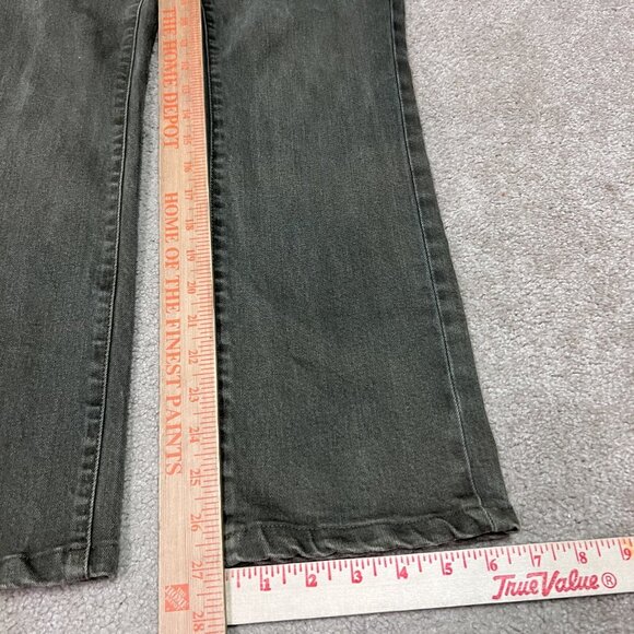 Lauren Jean Co Ralph Lauren Jeans Women’s Green Modern Straight 6 Petite Pockets - Picture 4 of 11